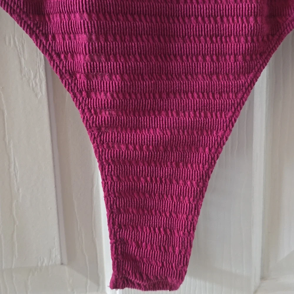 TRUE CRAFT BRAND WOMEN'S JUNIOR SIZE WINE LONG SLEEVES BODYSUIT SIZE XL_5